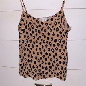 A New Day Cheetah Print Cami tank